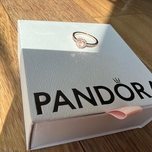 Pandora heart shaped ring